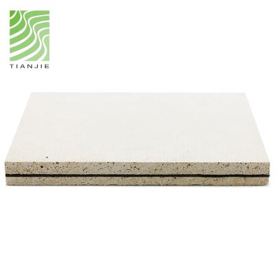 中国 Tianjie Acoustic Panels Factory Fireproof Fiberglass Ceiling Tiles Acoustic Materials For Cinema 販売のため