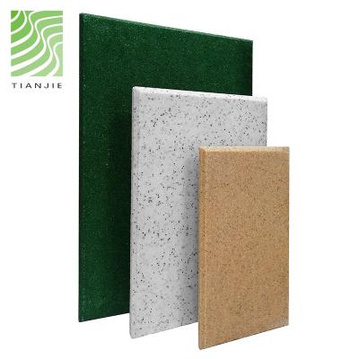 China NRC 0.7-0.90 Acoustic Panels Factory SandrockSound Fireproof Waterproof Eco-Absorbing Panel For Wall Treatment en venta