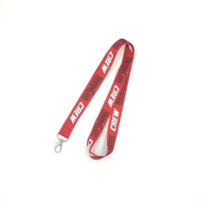China Plain Eco Friendly Trade Show Lanyards , Polyester Cool Looking Lanyards for sale