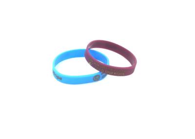 China Cor feito-à-medida da forma dos braceletes do silicone dos esportes unisex da impressão projeto criativo à venda