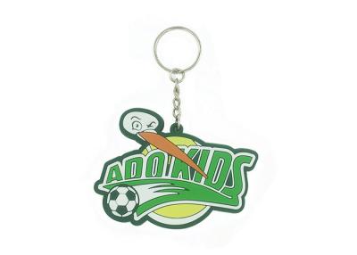 China Rubber Keychains Custom For Advertising , Custom pvc Keychains 3D Design for sale
