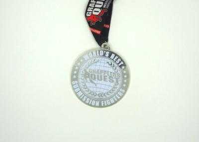 China Hanging Production Marathon Custom Award Medals Soft Enamel With Ribbon for sale