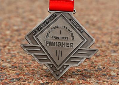 中国 マラソンのゲーム注文賞メダル3Dは不規則な形鋳造物亜鉛合金の死にます 販売のため