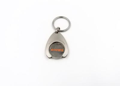 China Promotional Custom Logo Metal Keychains 40x30x3mm Or Customized Size for sale