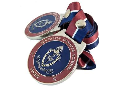 China Customized Logo Custom Award Medals / Zinc Alloy Soft Enamel Copper Medal for sale