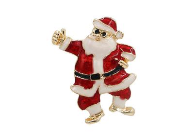 China Customized Christmas Snowman Badges Enamel Lapel Pins For Friend Collectible for sale