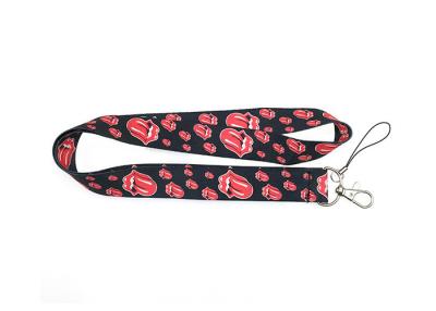China Eco Friendly Mobile Phone Strap Lanyard For ID Cards Badge / Cell Phone Neck Lanyard for sale