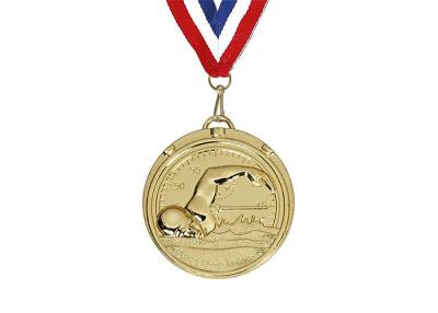 China Medaillen-Fabrik-Gold überzog Preis-Medaillen des freien Raumes des Metallsport-3d nach Maß zu verkaufen