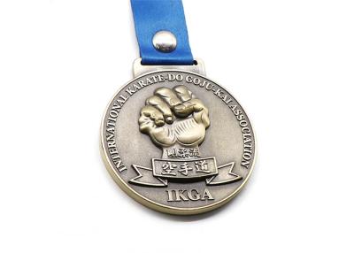 Chine Médaille de cuivre de sports de mode de récompense de fonctionnement en métal 3D d'or d'argent fait sur commande de médaille à vendre
