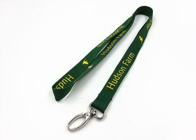 China Customized Advertising Imprint Polyester Lanyards Custom Logo For ID Badge for sale