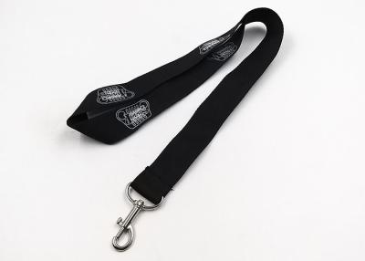 China 0.8mm Thickness Individual Personalised Lanyards With Carabiner Hook for sale
