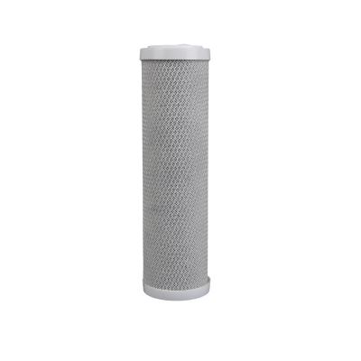 China 10 Inch CTO Sintered Filter Cartridge For Household Pre Filtration And Water Treatment for sale