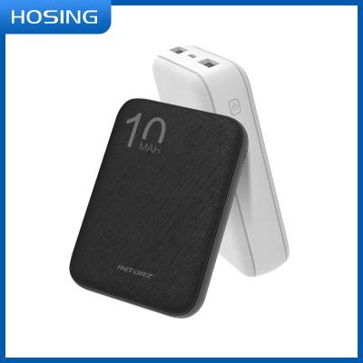 China Dual Output Polymer Battery 10000mAh 185g Phone Power Bank for sale