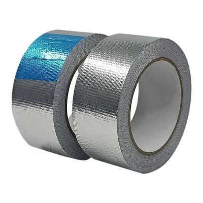 China Rendimiento de la cinta del papel de aluminio del paño de la fibra de vidrio de la HVAC alto ignífugo en venta
