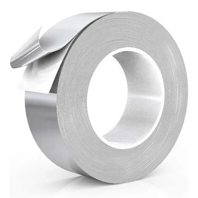 China HVAC R Aluminum Foil Tape Thermal Insulation Sealing Joints Solvent Acrylic Adhesive for sale