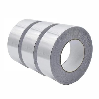 China HVAC Aluminum Foil Tape Without Liner Thermal Insulation Sealing Joints for sale