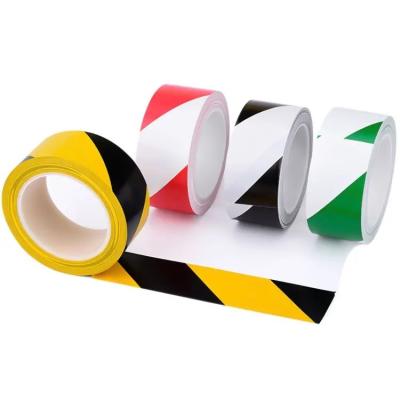 China PVC Vinyl Floor Marking Tape Double Color Red White Heavy Duty Floor Tape Safety for sale