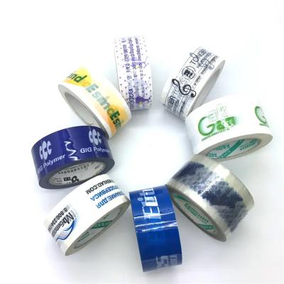 China Custom Logo Printed Bopp Packing Tape For Sealing Carton for sale