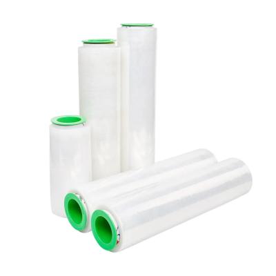 China Manual LLDPE pallet Industrial Plastic Wrap Film With Rotating Dispenser for sale