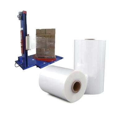 China Packing Pallet PE Stretch Film Jumbo Roll Machine Stretch Film for sale