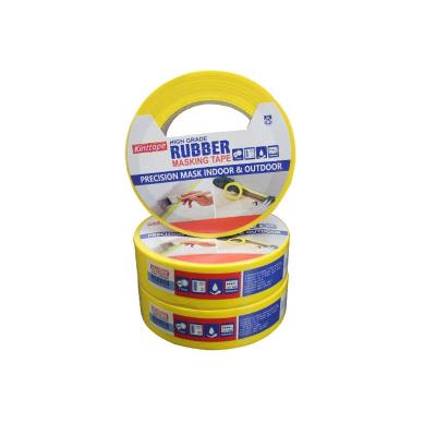 China UV Resistance Crepe Paper Masking Tape For Outdoor Paint Automotive Painting for sale