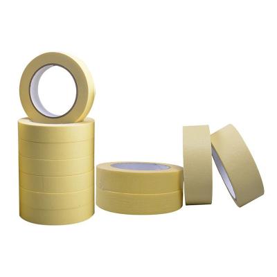 中国 ペンキのための紫外線抵抗のクレープ紙の保護テープの高温抵抗テープ 販売のため