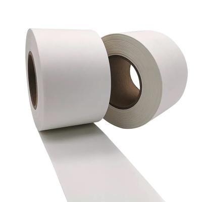 China Recyclable Water Activated Brown Kraft Paper Tape White Gummed Paper Tape Non Reinforced for sale
