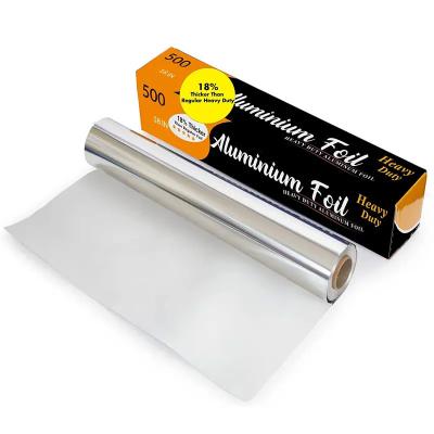 China Food Grade Kitchen Paper Aluminum Foil Roll For Cooking for sale