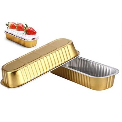 Cina 200ml Mini Loaf Aluminium Takeaway Box che cuoce i grandi contenitori della stagnola in vendita