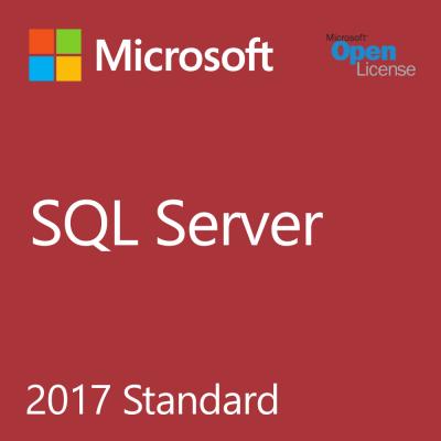 China English SQL Server Open License 2017 Standard 6gb Hard Drive Space Required for sale
