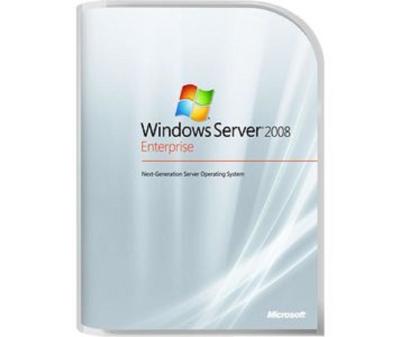 China English Supported Windows Server Open License 2008 Enterprise R2 SP1 P72-03988-DL for sale