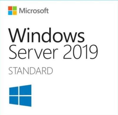 China 16 Core Microsoft Windows Sever 2019 Standard 64 Bits DVD Oem Package Software for sale