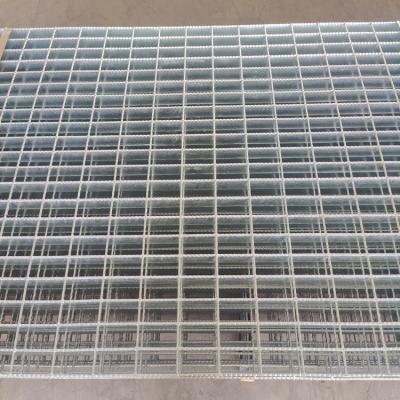 China Customized Stair Platform Floor Serrated Type Grating Anti Slip Hot Dipped Galvanized for sale