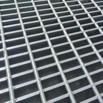 China Hot Dip Galvanized Heavy Duty Steel Grating Floor Construction Grid Trestle Platform for sale