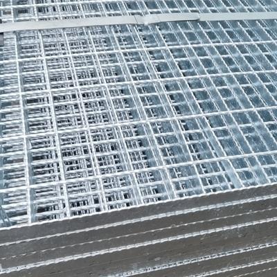 China Light duty serrated bar grating hot dipped galvanized steel grating for sale