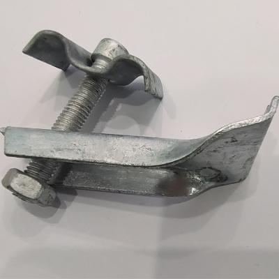 중국 Hot Dip Galvanizing Metal Fencing Clips / Steel Post Clips Heat Resistant 판매용