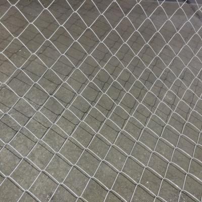 China 2.5mm Decorative Chain Link Fence Galvanized Powder Coated Finish Width Varies for sale