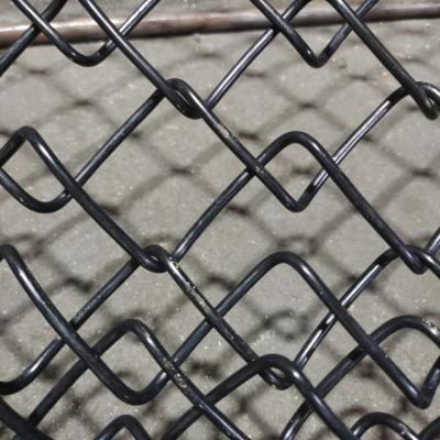 China 6*6cm 1.8 M Chain Link Fencing Pasture Surrounded To Prevent Loss Silver for sale