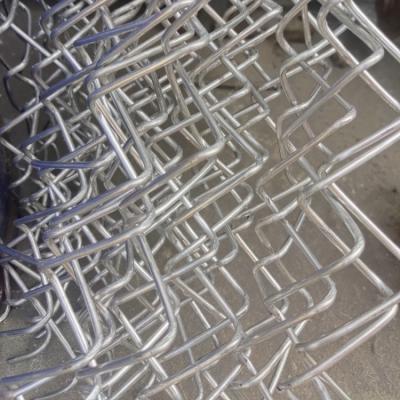 China Hot Dip 6 Foot Galvanized Steel Chain Link Fence For Sports Ground for sale