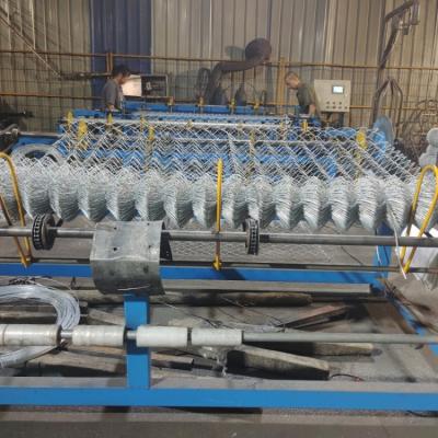 China Height 1.8 M Farm Diamond Chain Link Fencing Hot Dipped Galvanized for sale