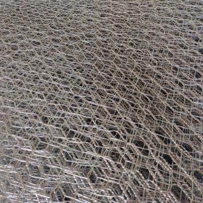 China Twisted 80x120mm Gabion Basket Mesh Knuckle Cut Edge for sale