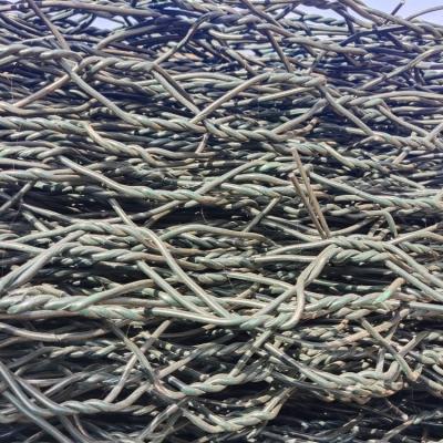 China Reinforced 80x100mm Gabion Wire Mesh With Reverse Twisted Weaving Type à venda