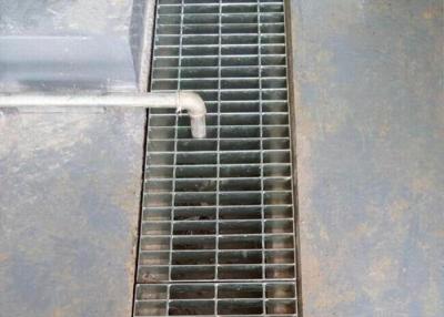 China Stainless Steel Trench Drain Grates Welding Feature Customized Size for sale