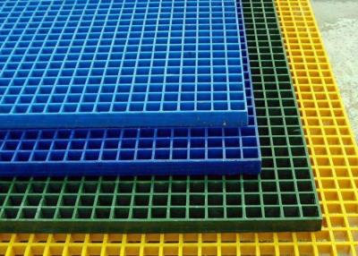 China Blauwe Glasvezel Versterkte Plastic Grating 38*38*38 Grating van de Boompool Te koop