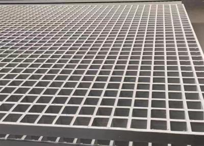 China Vida de servicio larga ligera de rejilla de los paneles 38mm*38m m de la fibra de vidrio gris en venta