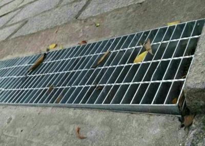China Hot Dip Galvanized Grating Trench Cover , Trench Grates For Driveways for sale