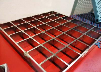 China 500mm*500mm Stainless Steel Grating , Press Lock Steel Grating for sale