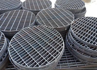 China Steel Galvanization Round Walkway Trench Drain Covers for sale