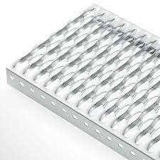 China Perforated Metal Grip Strut Safety Grating Antiskid Perforated Metal Plate Grating for sale