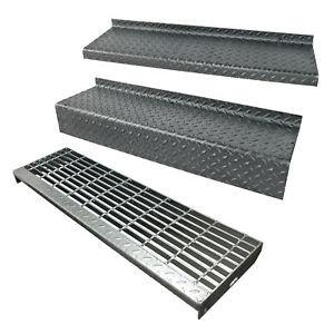China A36 Galvanized Stair Webforge Step Foot Steel Gratings I32x5mm With Frame for sale